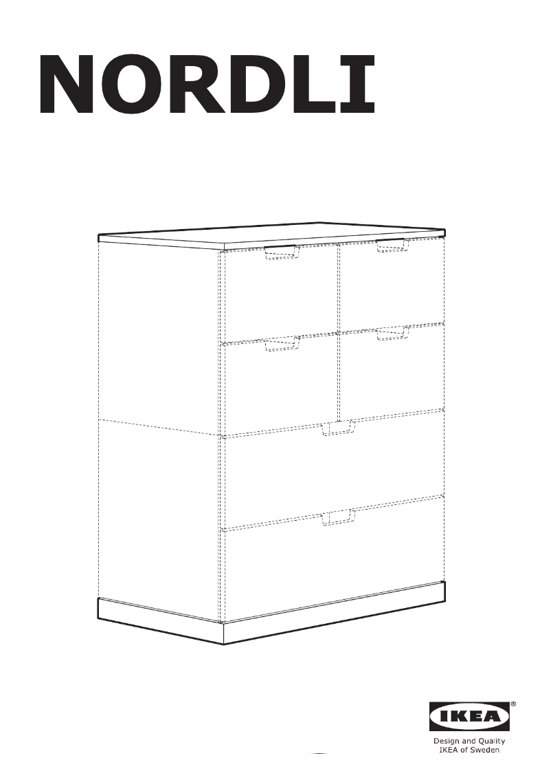 Imagen de la primera página del manual del dispositivo NORDLI