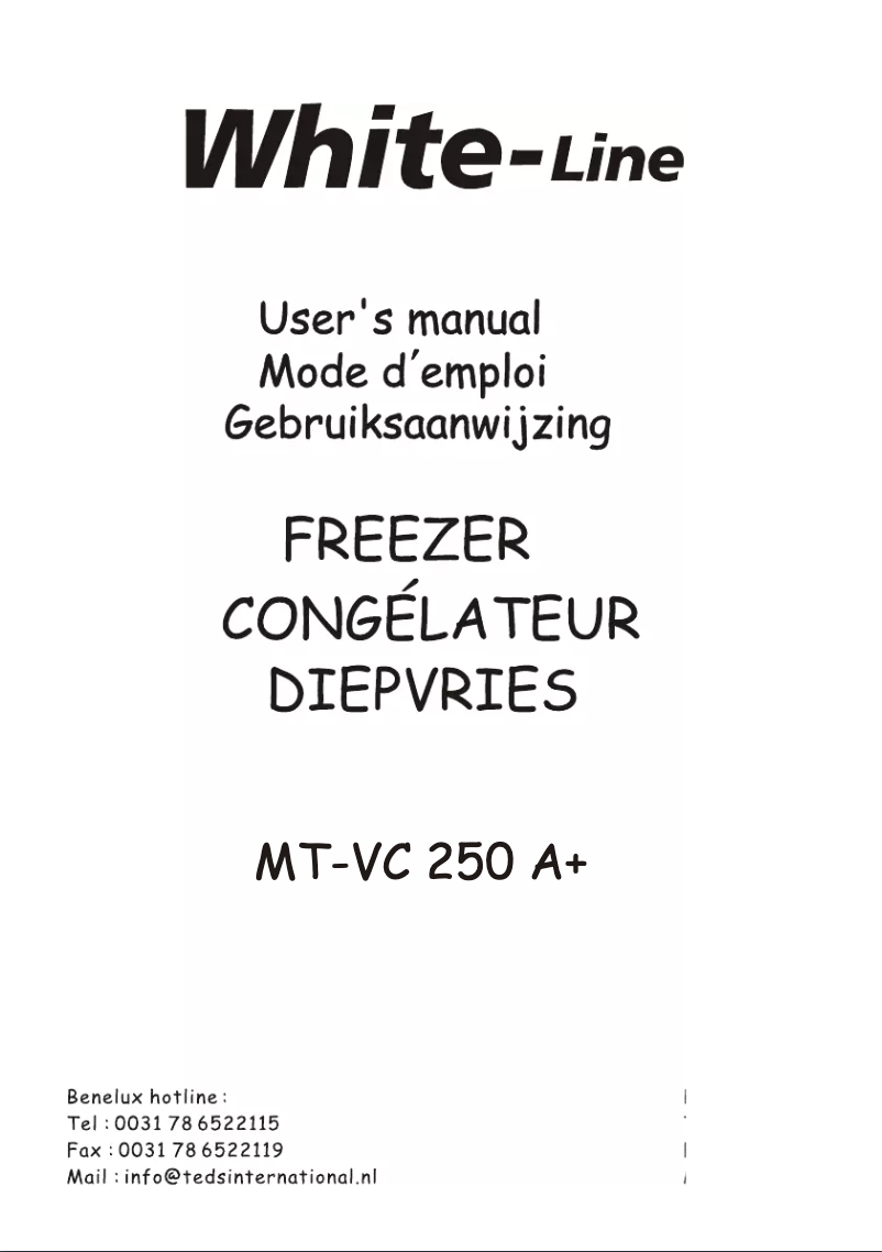 Imagen de la primera página del manual del dispositivo MT-VC 250A