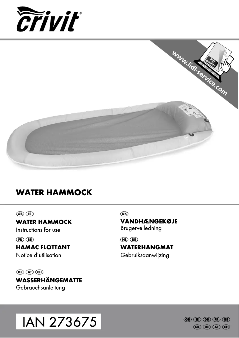 Imagen de la primera página del manual del dispositivo IAN 273675