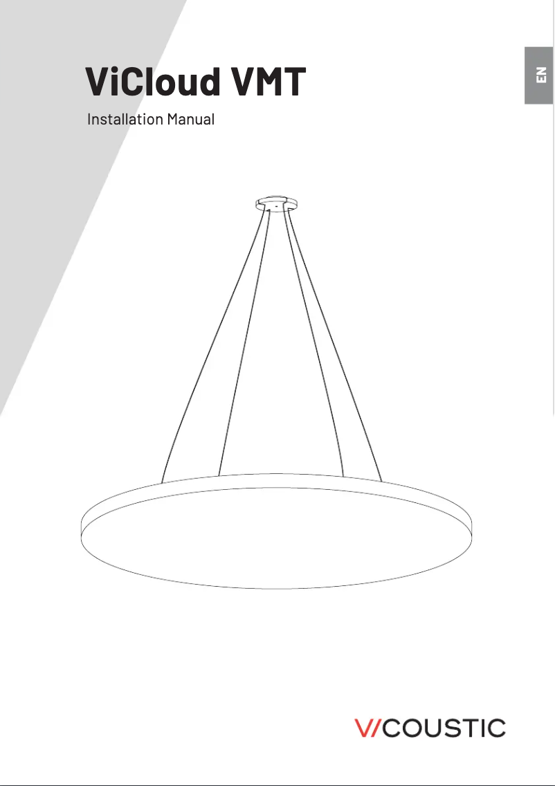 Imagen de la primera página del manual del dispositivo ViCloud VMT
