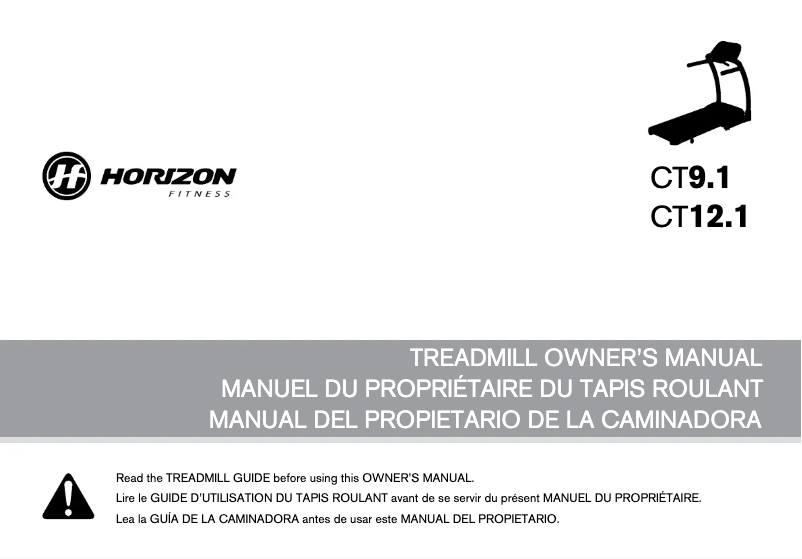 Imagen de la primera página del manual del dispositivo CT12.1