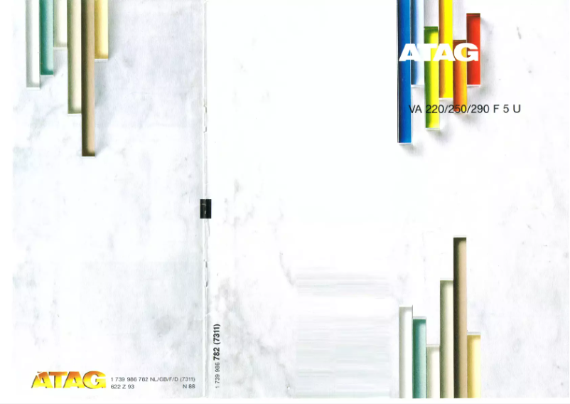 Página 1 del manual Manual de usuario Atag VA 220