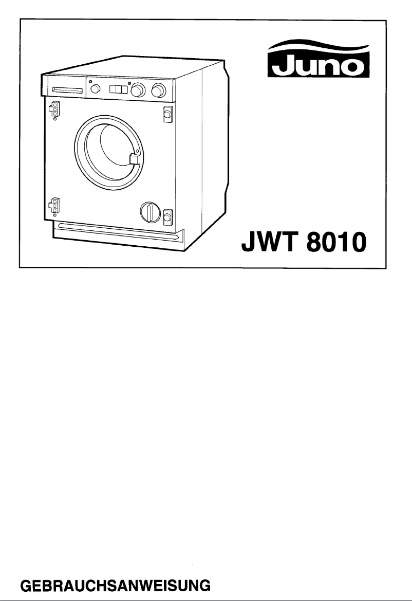 Página 1 del manual Manual de usuario Juno JWT8010