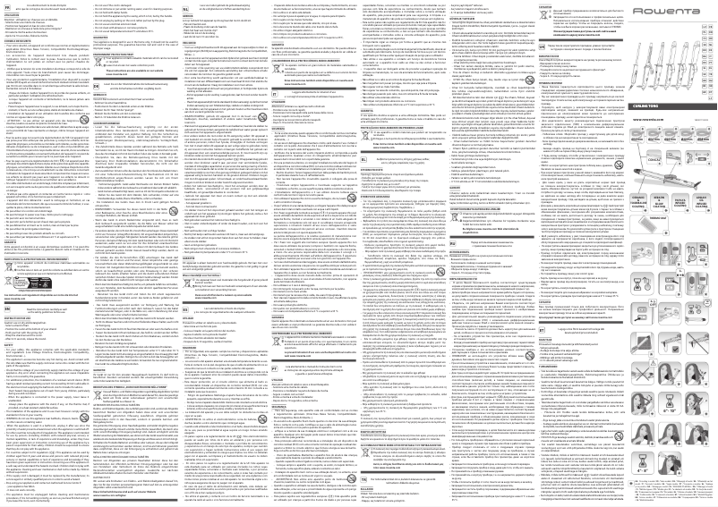 Imagen de la primera página del manual del dispositivo For Elite CF3112F0