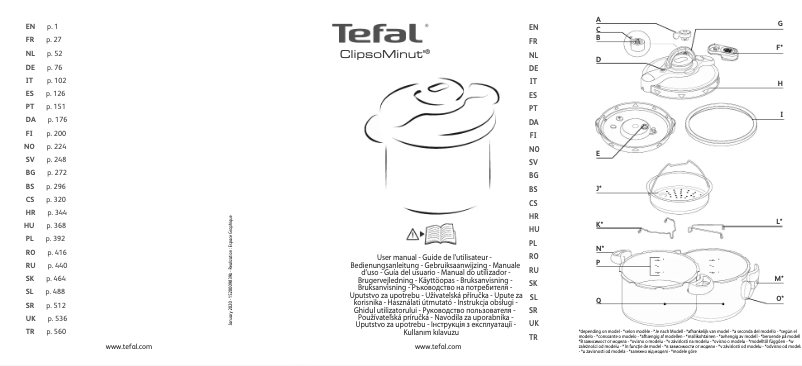 Página 1 del manual Manual de usuario Tefal ClipsoMinut P4620774