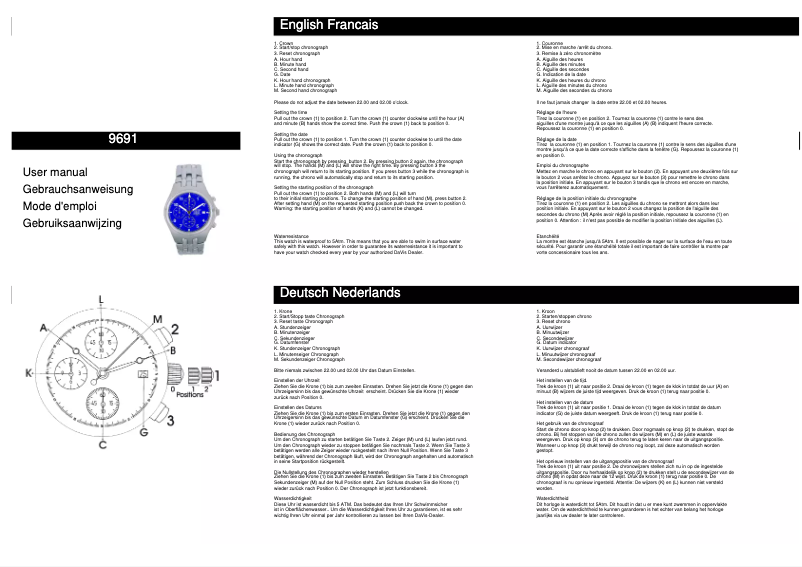 Imagen de la primera página del manual del dispositivo 9691