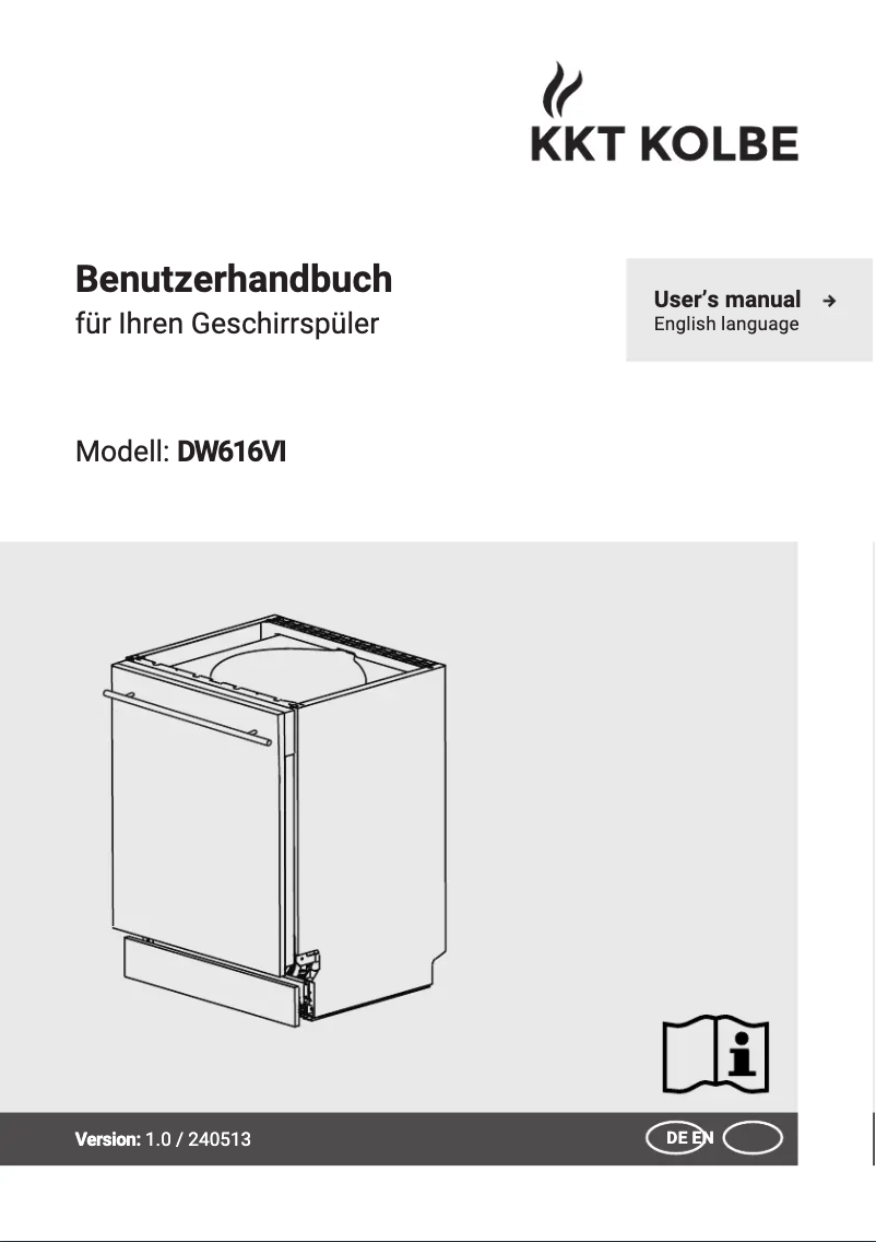 Imagen de la primera página del manual del dispositivo DW616VI