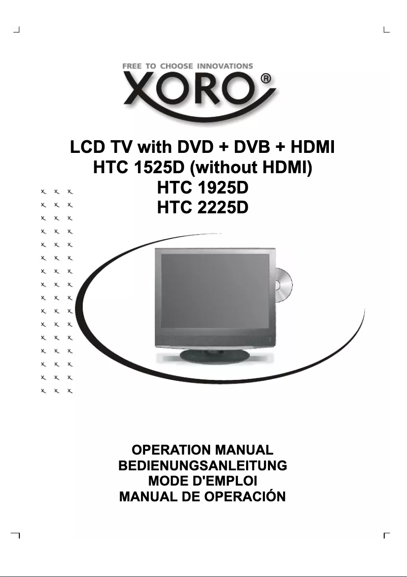 Imagen de la primera página del manual del dispositivo HTC 2225D