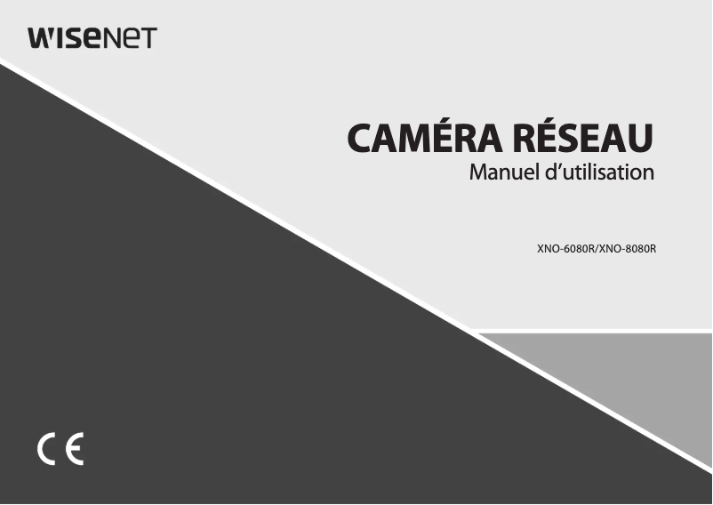Página 1 del manual Manual de usuario Wisenet XNO-6080R