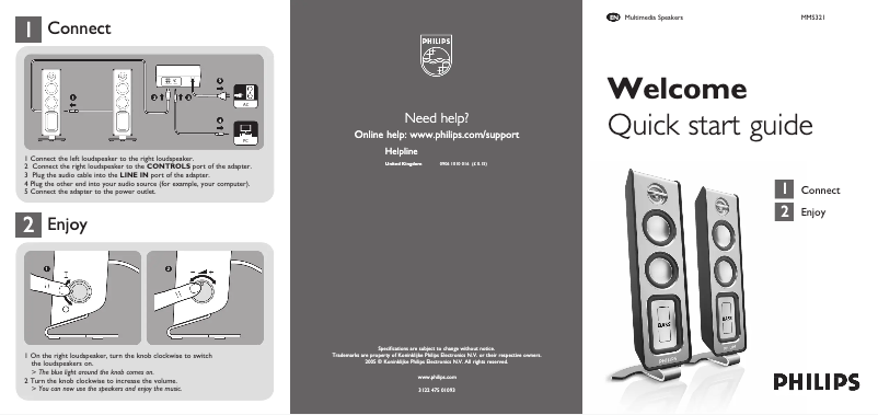 Imagen de la primera página del manual del dispositivo MMS321