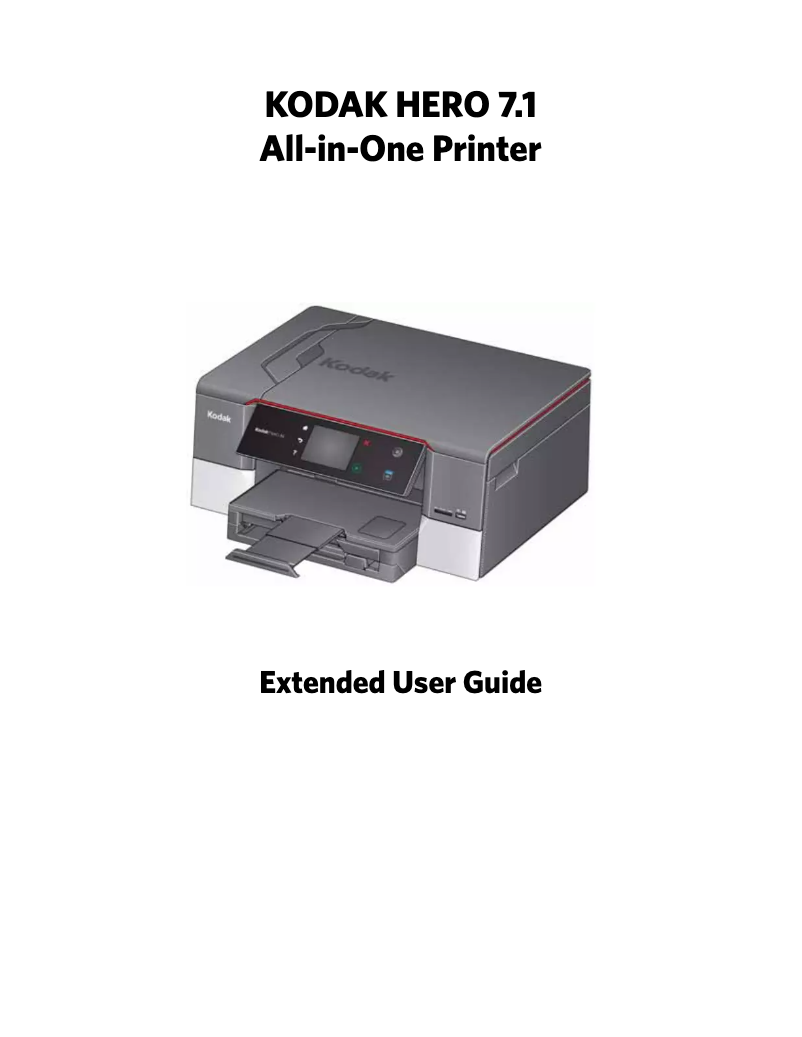 Imagen de la primera página del manual del dispositivo HERO 7.1