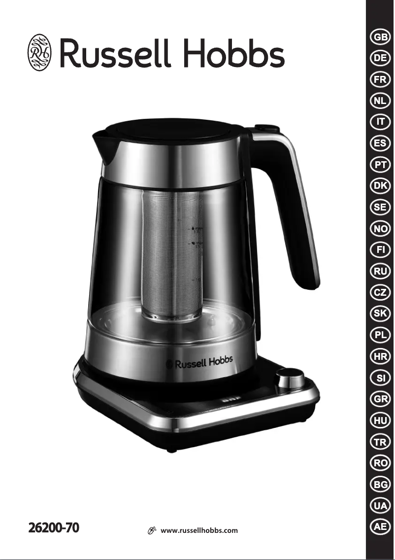 Página 1 del manual Manual de usuario Russell Hobbs 26200-70