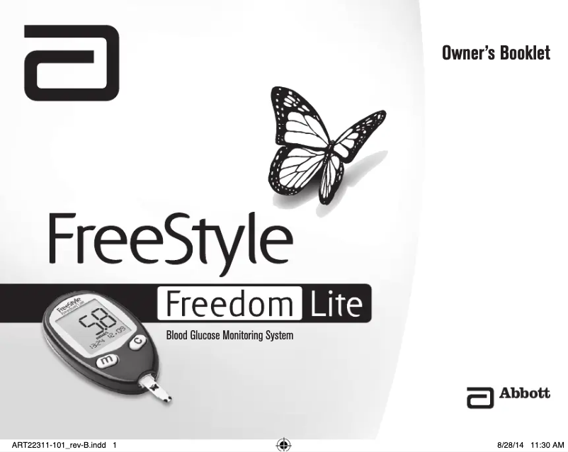 Página nº 1 - Manual de usuario Abbott FreeStyle Freedom Lite