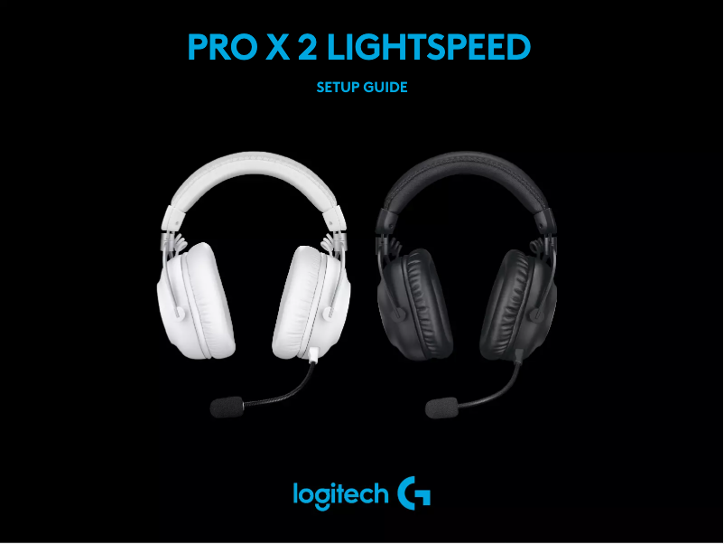 Página nº 1 - Manual de usuario Logitech G PRO X 2 Lightspeed