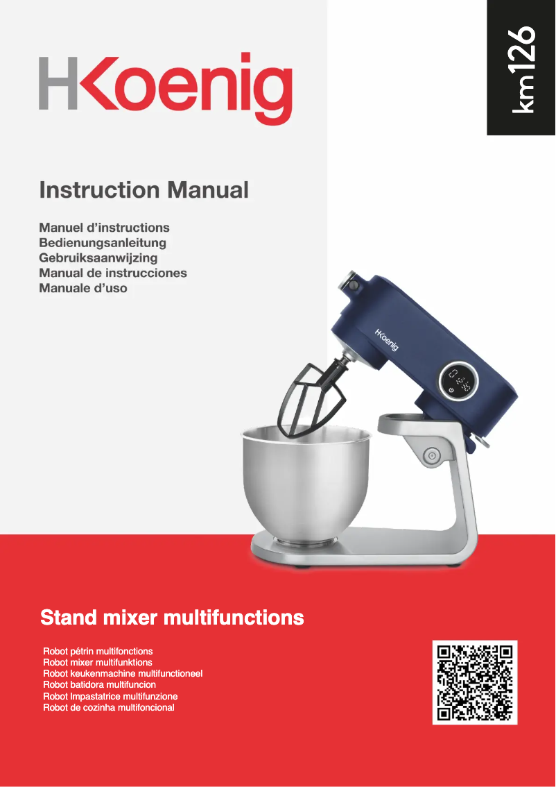 Página 1 del manual Manual de usuario H.Koenig KM126