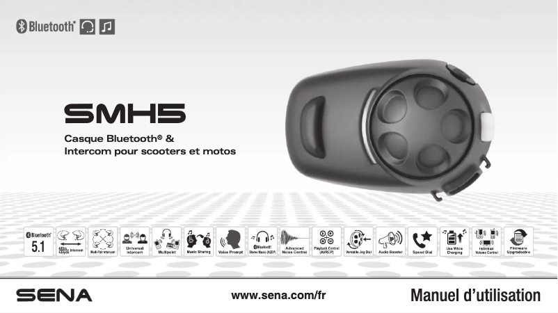 Página nº 1 - Manual de usuario Sena SMH5