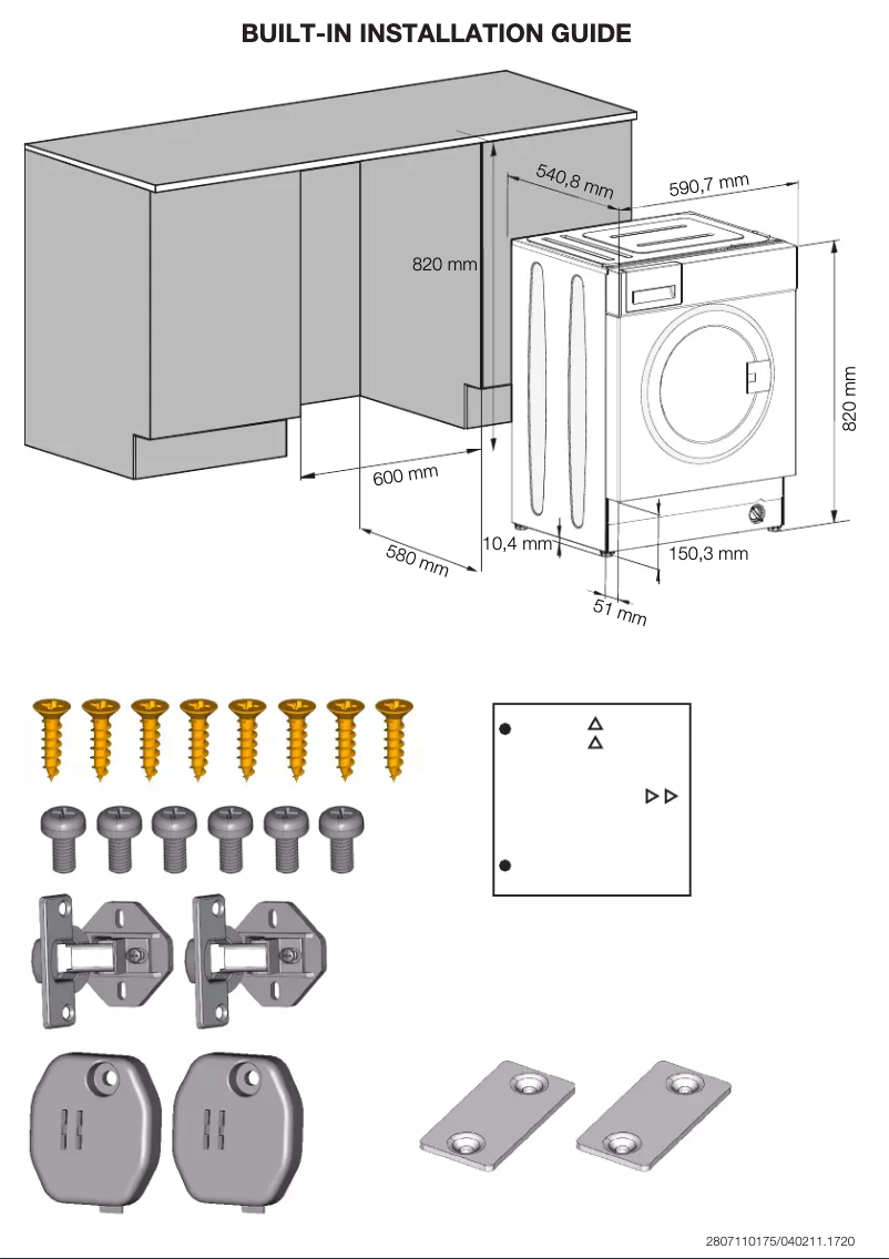 Página 1 del manual Manual de usuario Blomberg WMI 7442 W20