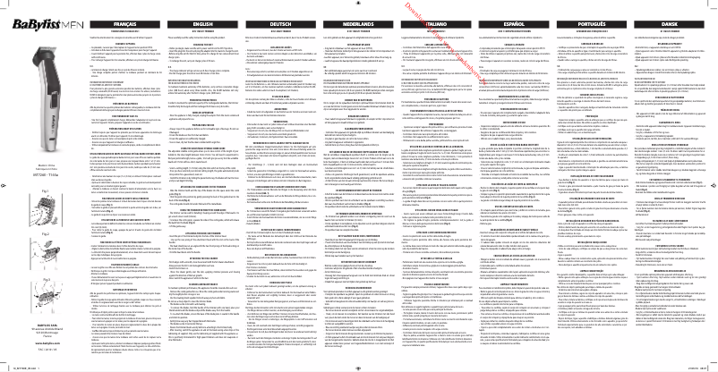Imagen de la primera página del manual del dispositivo MT726E