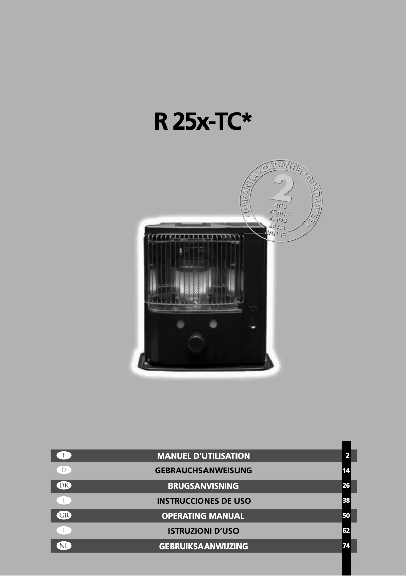 Página nº 1 - Manual de usuario Tectro R253TC