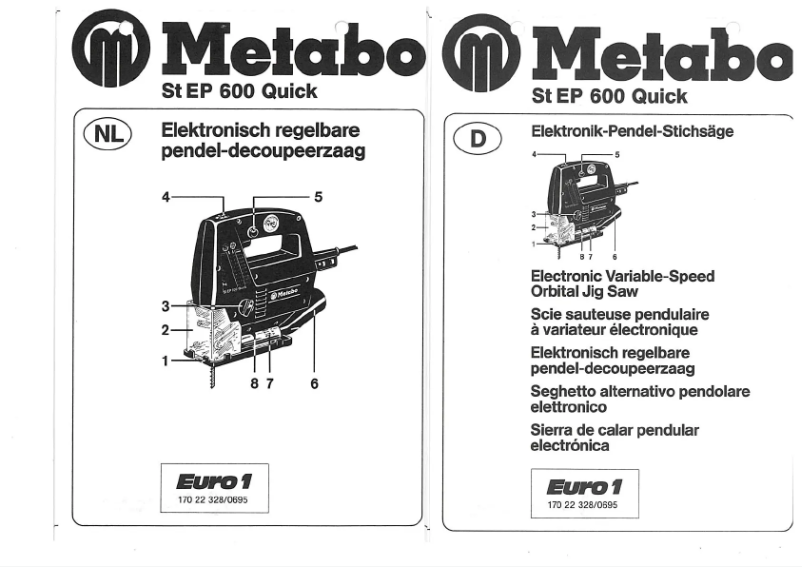 Imagen de la primera página del manual del dispositivo STEP 600 Quick
