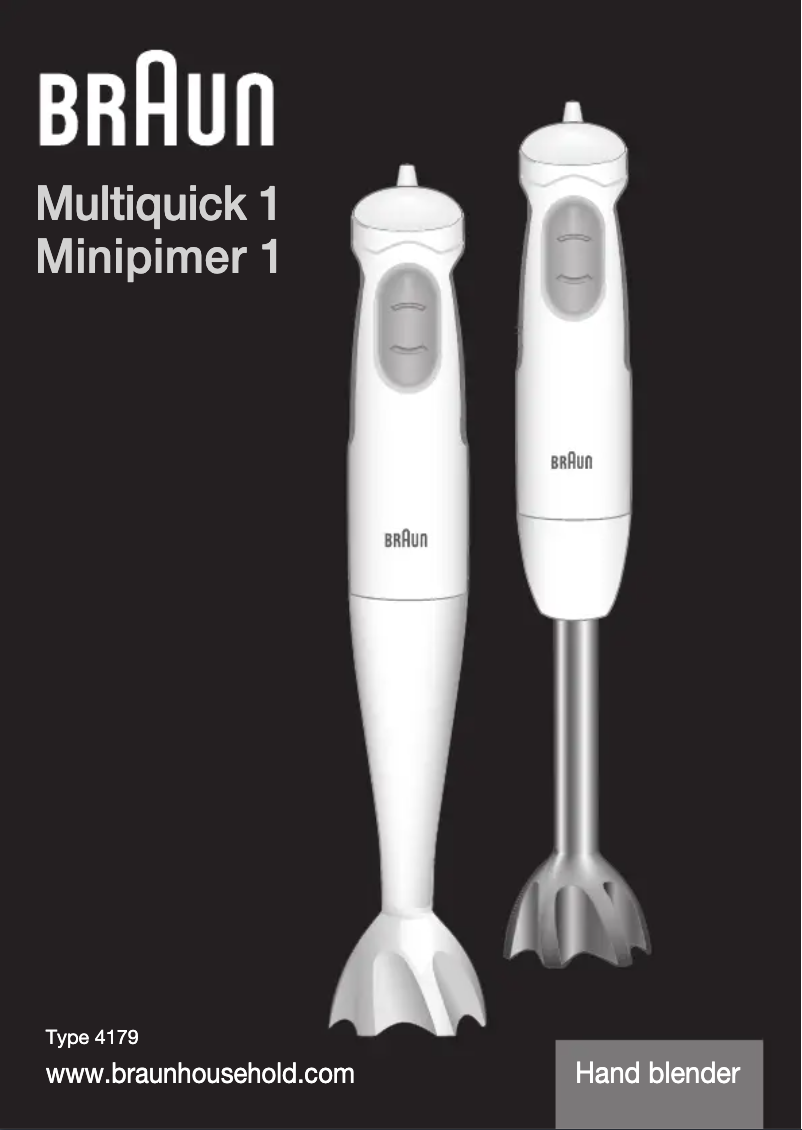 Imagen de la primera página del manual del dispositivo Multiquick 1 MQ 100 Soup