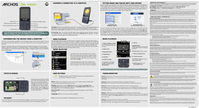 Imagen de la primera página del manual del dispositivo 18b Vision