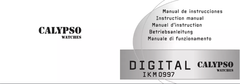 Página 1 del manual Manual de usuario Calypso K5625 Digital