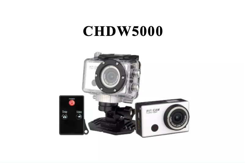 Imagen de la primera página del manual del dispositivo X'trem CHDW5000