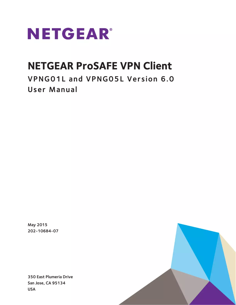Página nº 1 - Manual de usuario Netgear VPNG01L