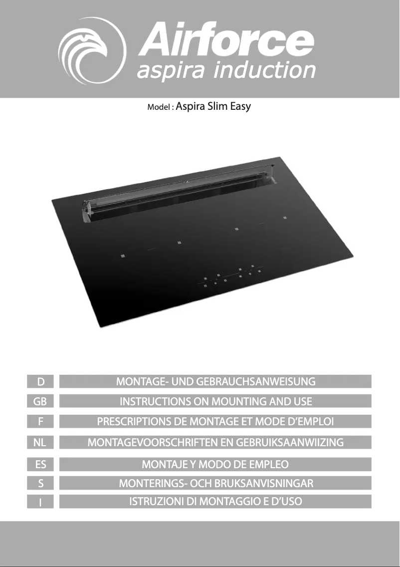 Página 1 del manual Manual de usuario Airforce Aspira Slim Easy