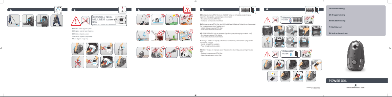 Imagen de la primera página del manual del dispositivo Power XXL