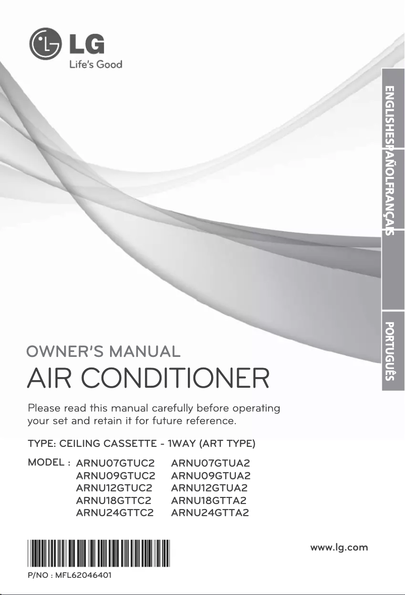 Página 1 del manual Manual de usuario LG ARNU18GTTC2