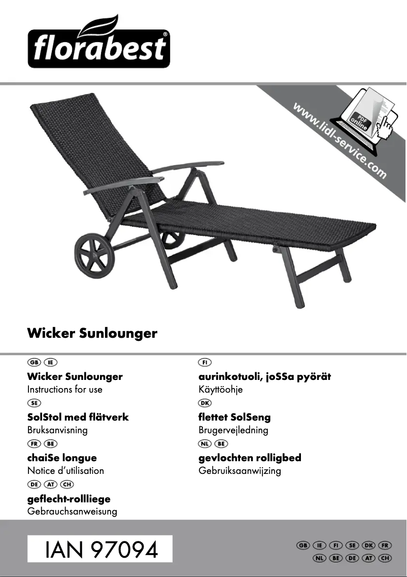 Página 1 del manual Manual de usuario Florabest IAN 97094