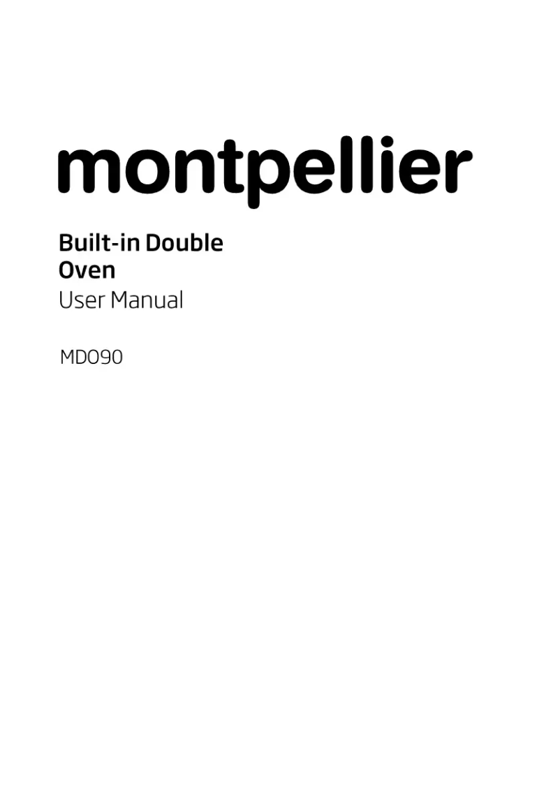 Página 1 del manual Manual de usuario Montpellier MDO90K