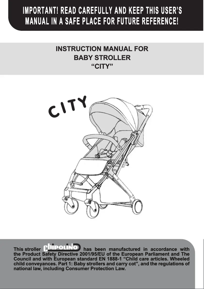 Imagen de la primera página del manual del dispositivo City
