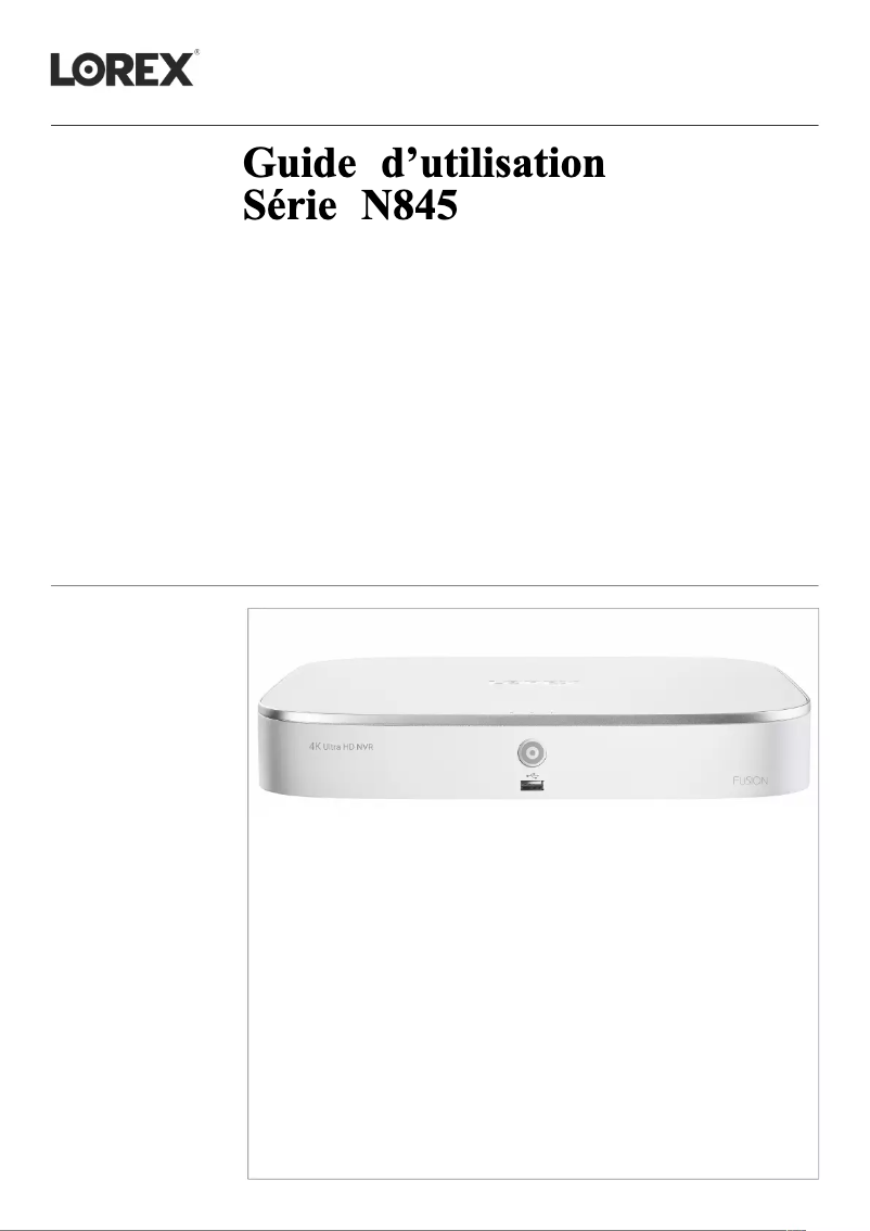 Imagen de la primera página del manual del dispositivo N845A62