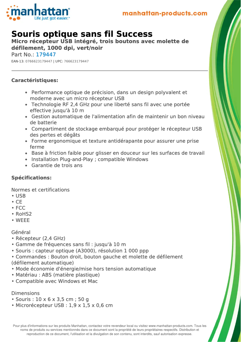 Imagen de la primera página del manual del dispositivo 179447
