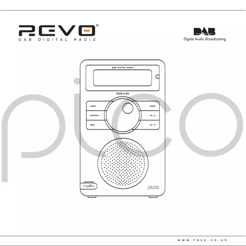 Página nº 1 - Manual de usuario REVO Pico Wi-Fi