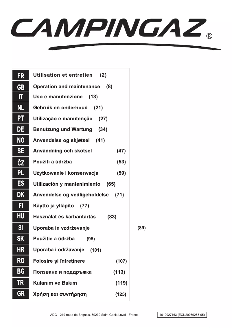 Imagen de la primera página del manual del dispositivo 4 Series Classic LS