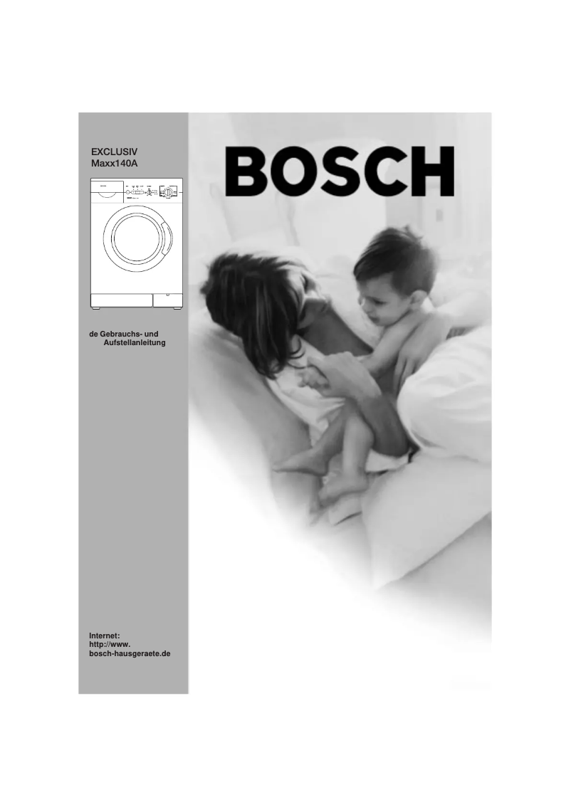 Página 1 del manual Manual de usuario Bosch WFL2890