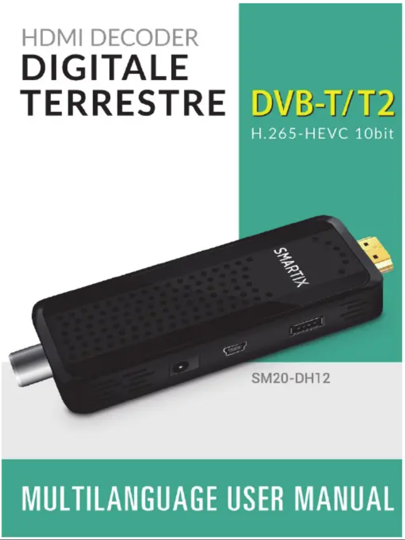 Página 1 del manual Manual de usuario Atlantis Land SM20-DH12