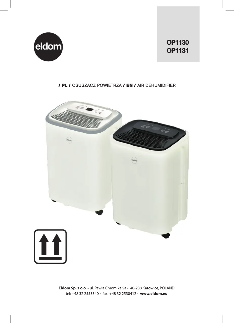 Imagen de la primera página del manual del dispositivo Luxi Lite OP1130