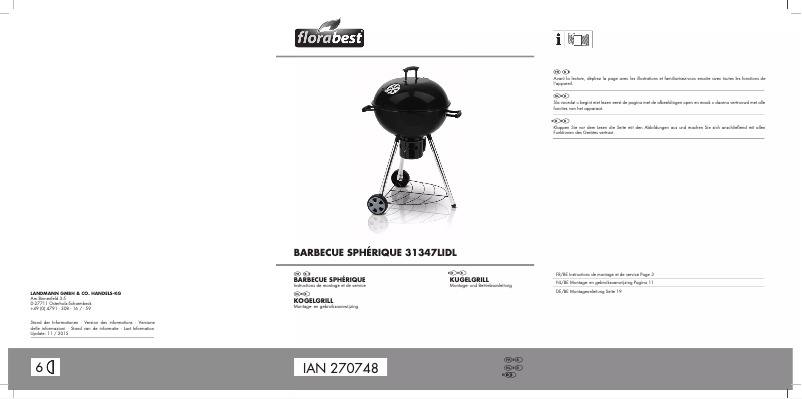 Imagen de la primera página del manual del dispositivo 31347