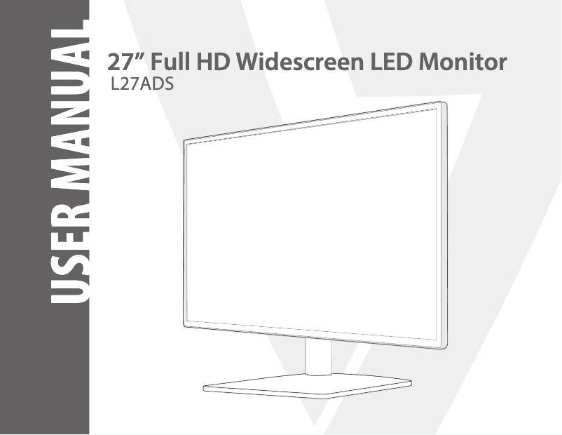 Imagen de la primera página del manual del dispositivo L27ADS