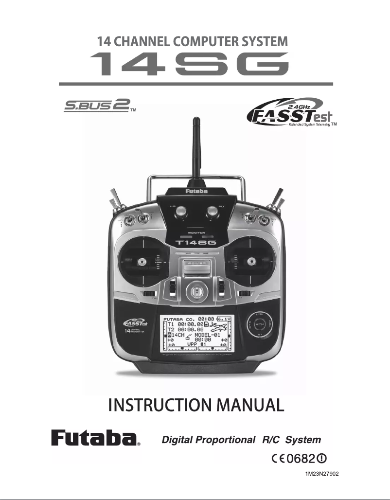 Página 1 del manual Manual de usuario Futaba SG14