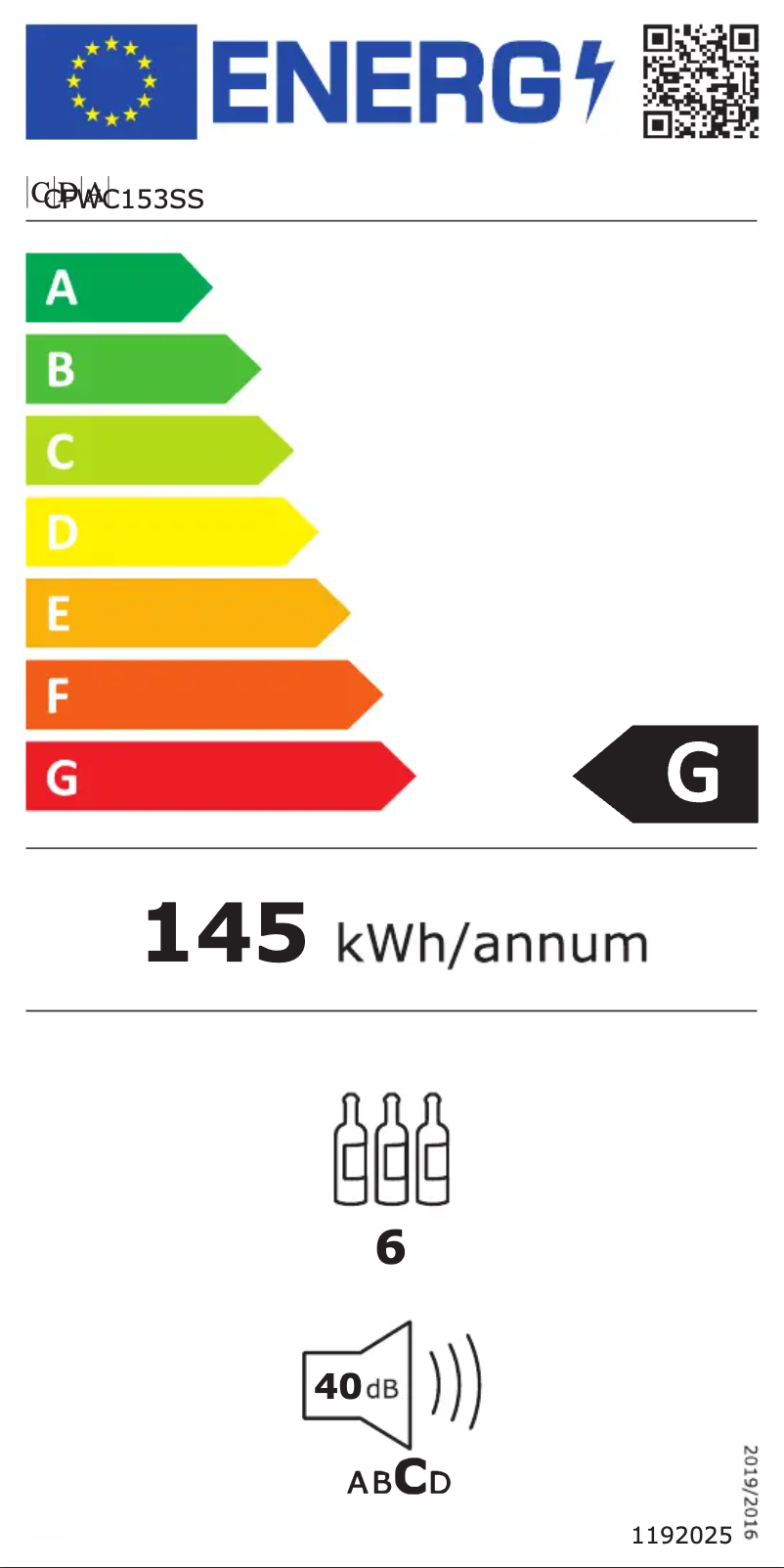 Imagen de la primera página del manual del dispositivo CFWC153