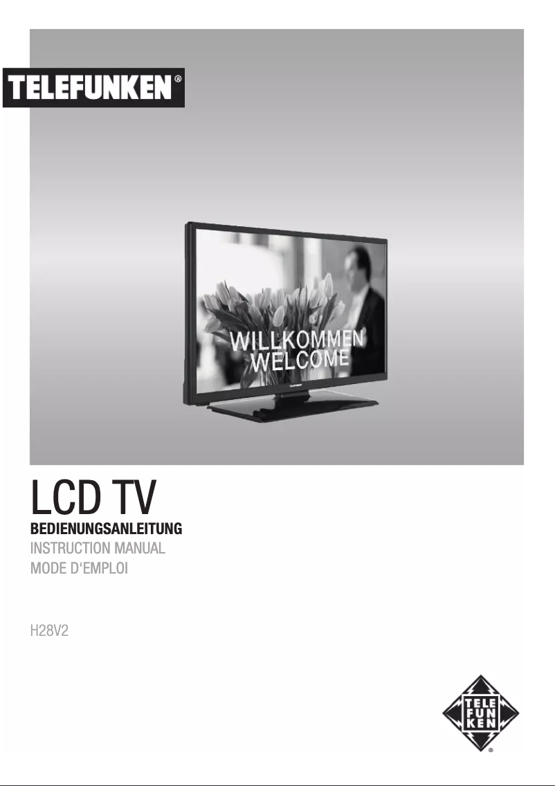 Página 1 del manual Manual de usuario Telefunken H28V2