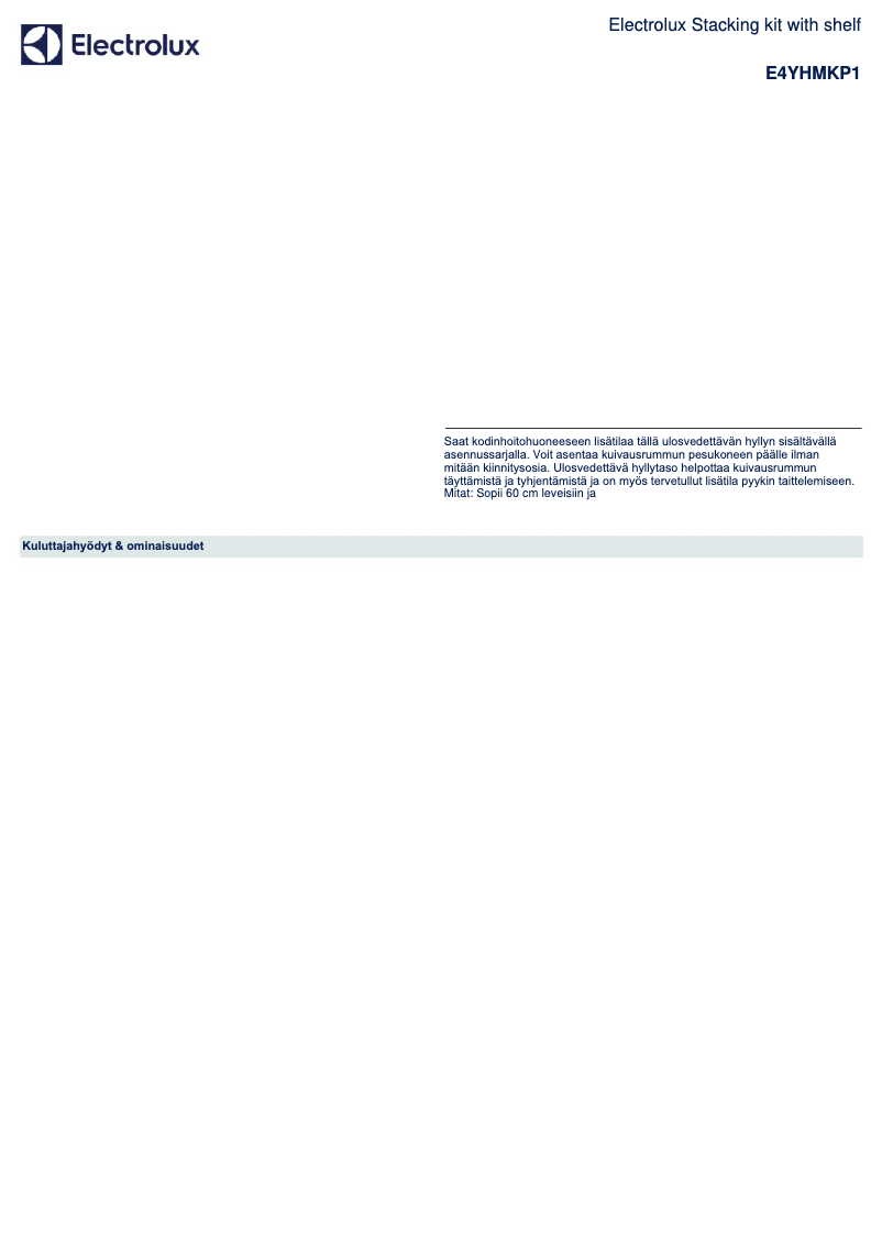 Imagen de la primera página del manual del dispositivo E4YHMKP1