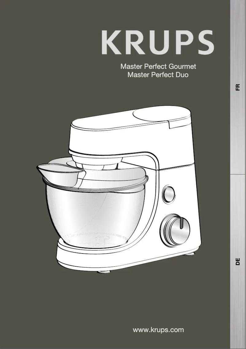 Página 1 del manual Manual de usuario Krups Master Perfect Gourmet KA631D