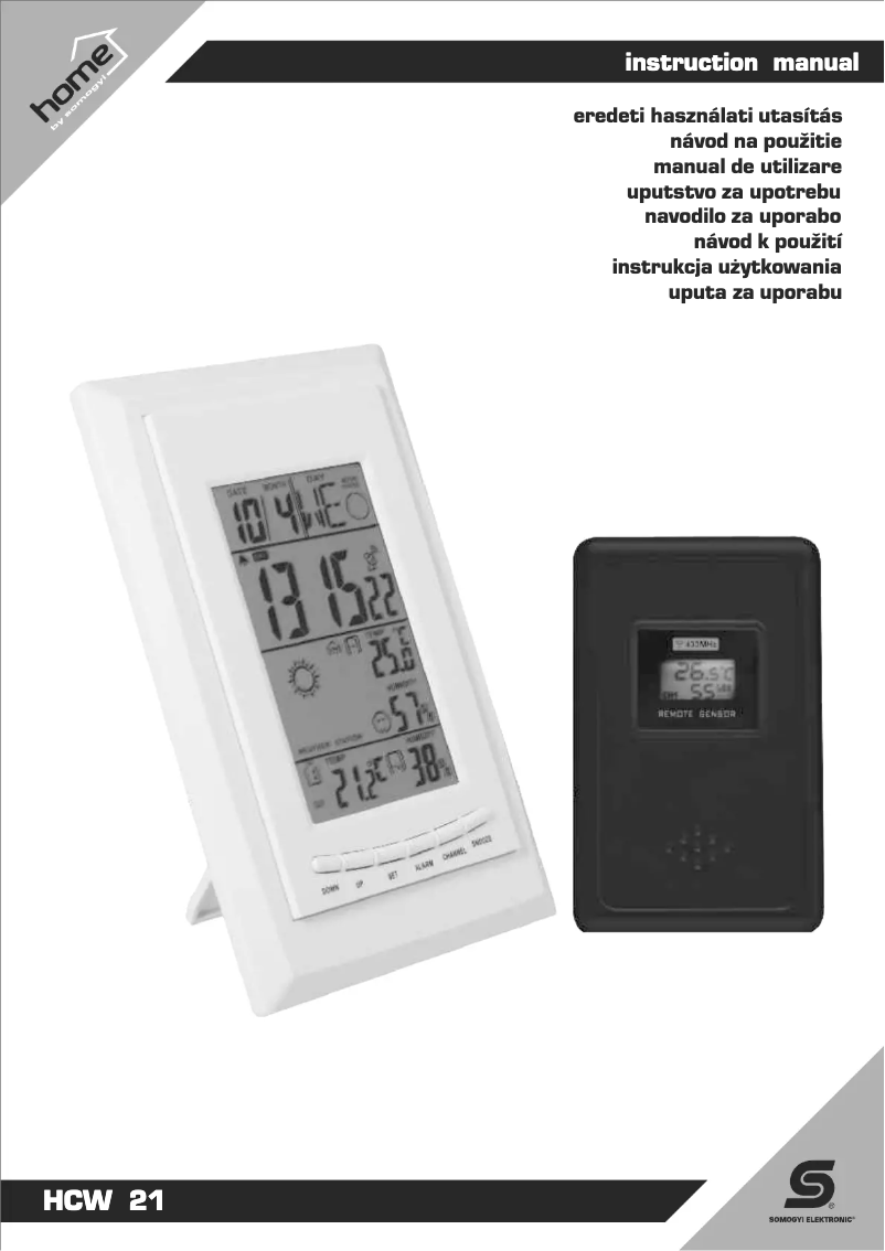 Página 1 del manual Manual de usuario Somogyi HCW 21